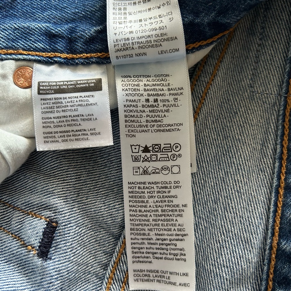 501® '90s Selvedge Women's Jeans - 32 x 32 - EUC - Picture 10 of 10